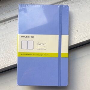 Moleskine Classic HardCover - Hydrangea Blue - NWT